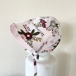 Flower Baby Bonnet/ Girl’s Bonnet