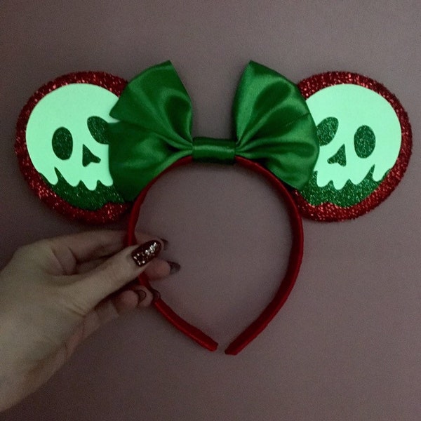 Brille dans le noir, Blanche-Neige (Poison Apple), Oreilles Minnie inspirées de Disney