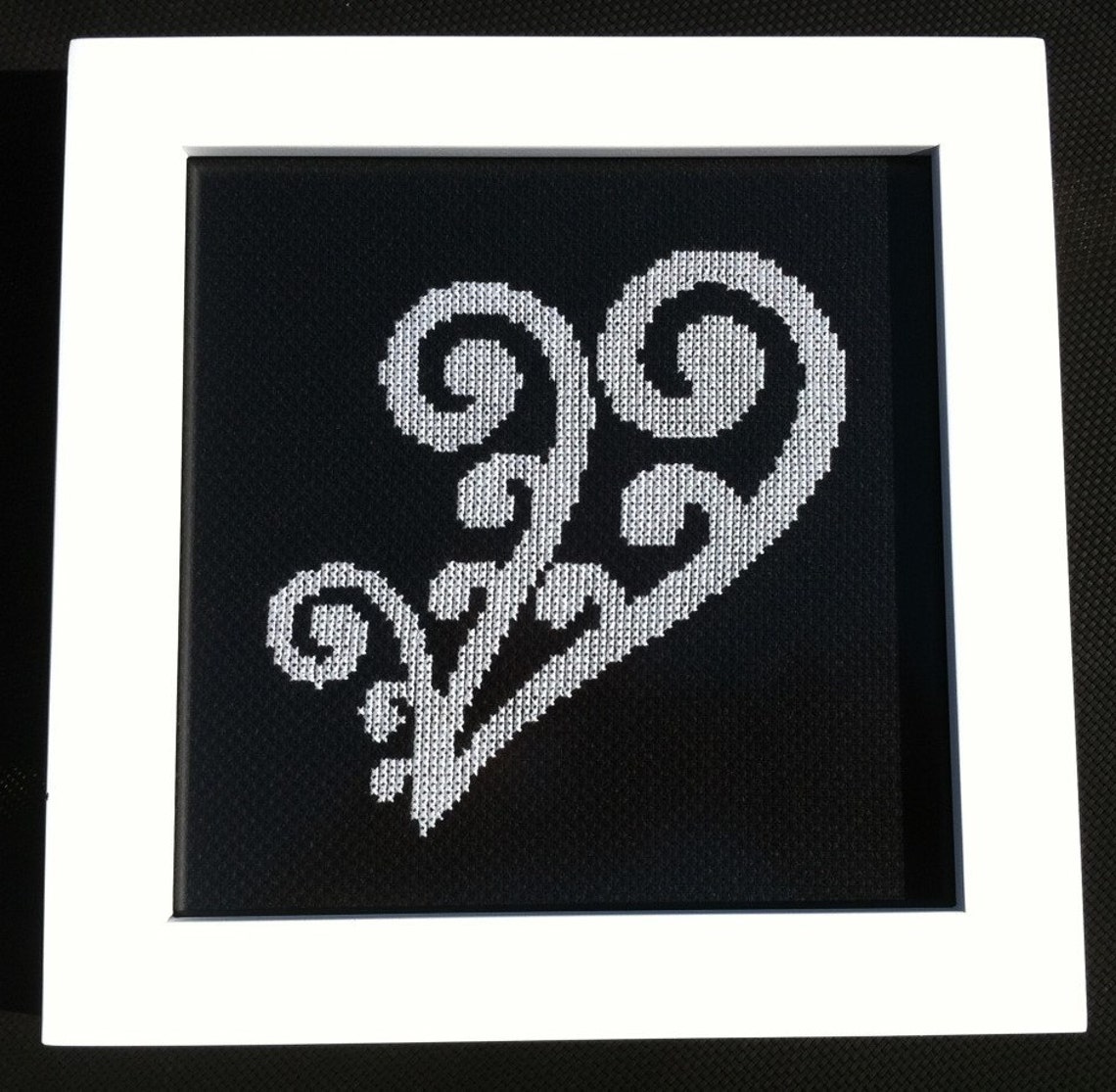 New Zealand Maori Koru 1 Cross Stitch Pattern Instant PDF Etsy