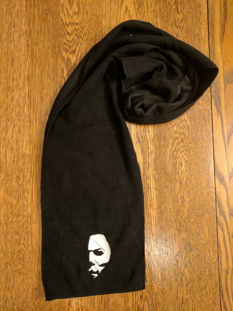 Custom Horror Scarf Michael Myers The Shape Jason Voorhees Etsy