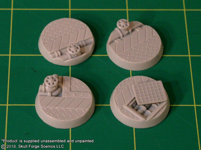 25mm INDUSTRIAL BASES Set of 10