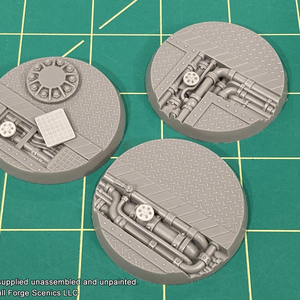 50mm INDUSTRIAL BASES (3er-Set)