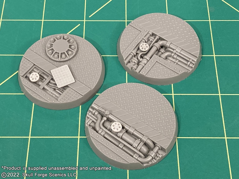 50mm INDUSTRIAL BASES Set of 3 image 1