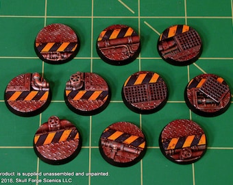25mm Hexagonal Miniatura bases x 20 Juegos de guerra Warhammer 40k sci fi tipo 