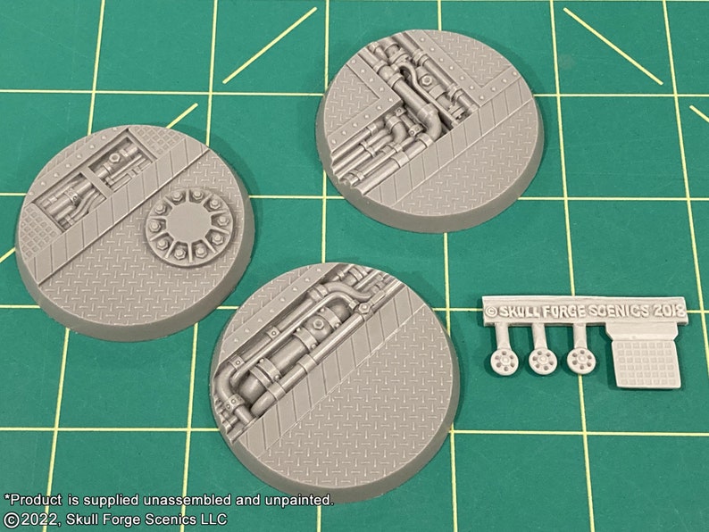 50mm INDUSTRIAL BASES Set of 3 image 2