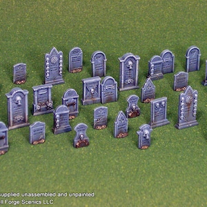 TOMBSTONES (Set of 30)