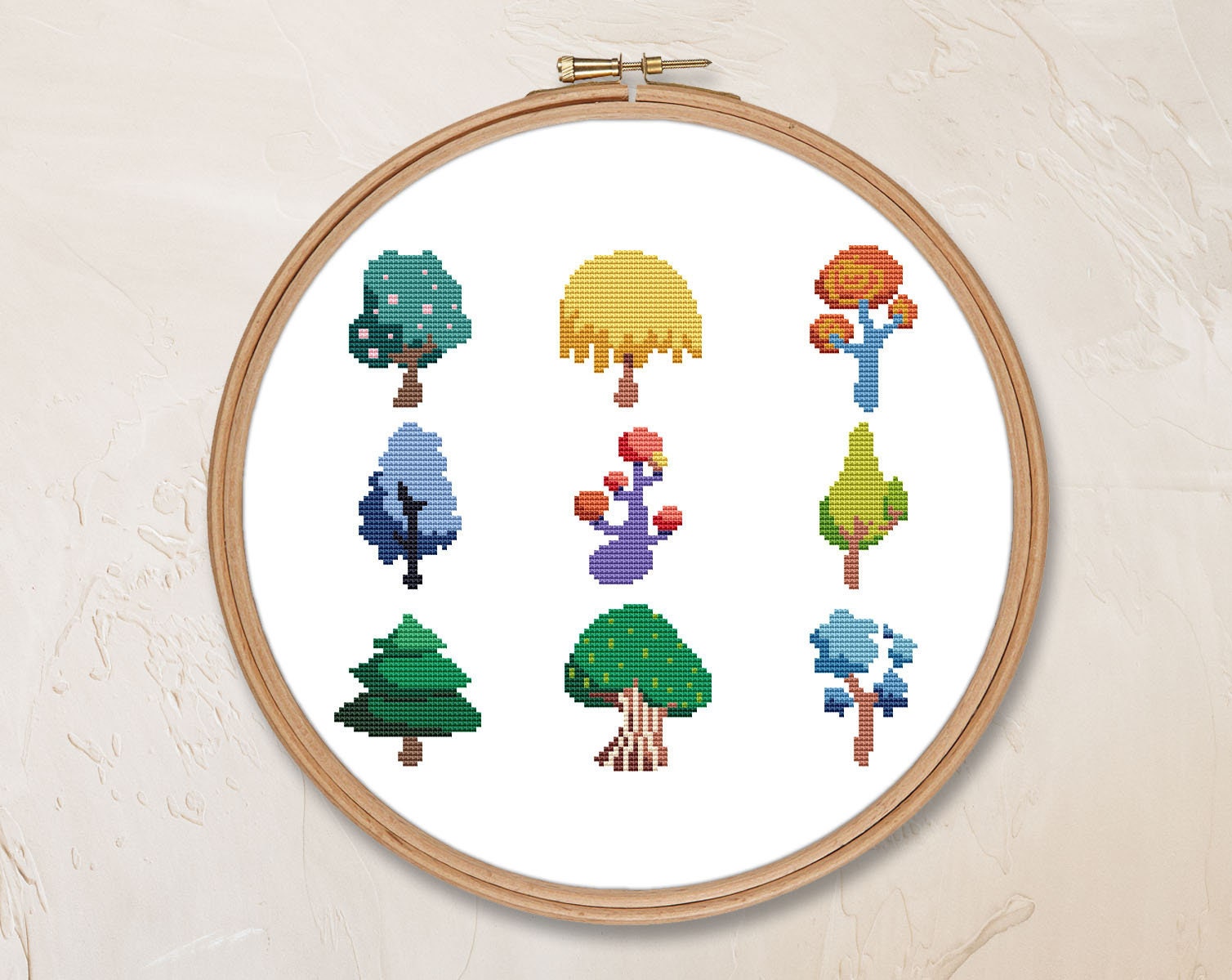 Forest Fairy Tree ~ Landscapes ~ Counted Cross Stitch Pattern