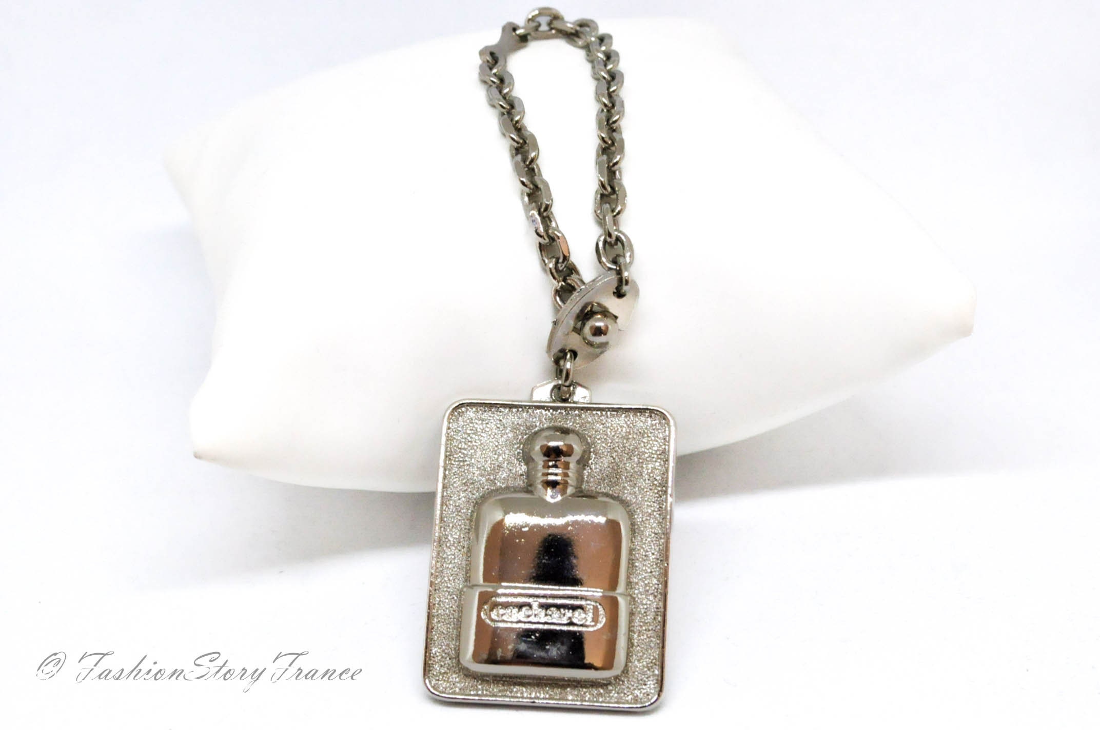 Vintage Louis Vuitton Dog Tag Necklace