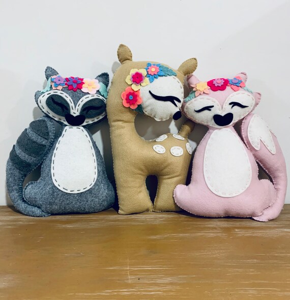 hand sewn stuffed animals