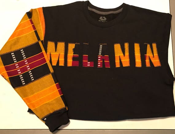 Sudadera de tela Kente con aplicación España