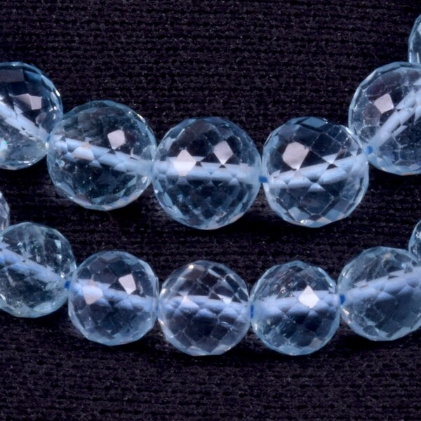 Blue Topaz Pavé Small Anice Boules Charm