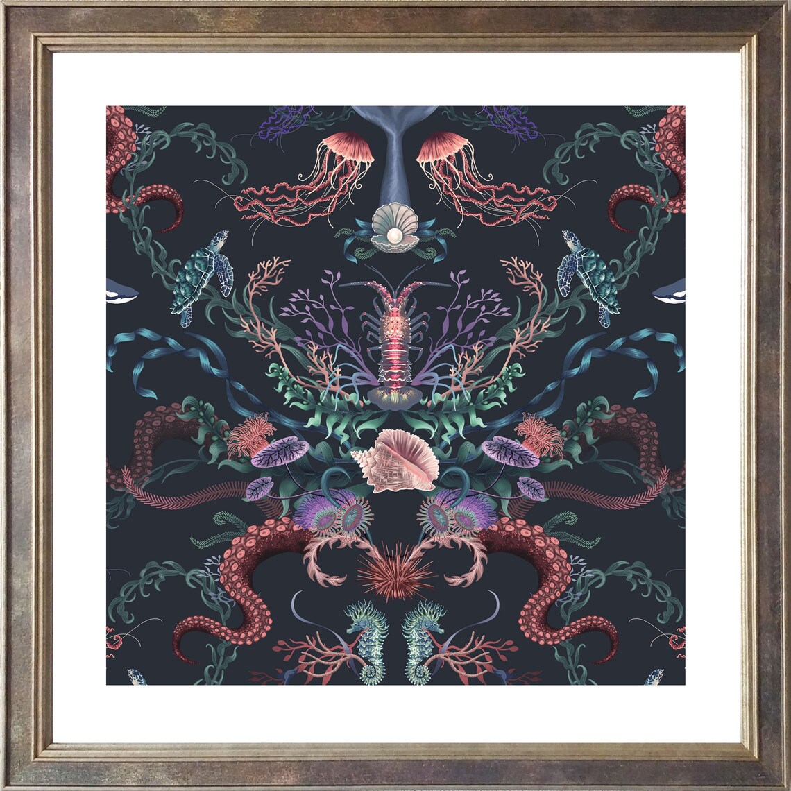 Ocean Fine Art Print Sea Life Wall Art Coastal Artwork Decor Etsy