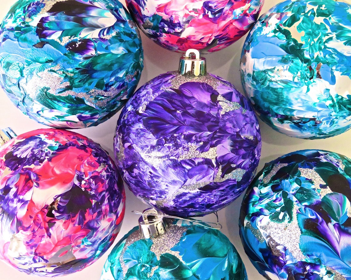 Unique Christmas Baubles Family ChristmasSet Of  Etsy