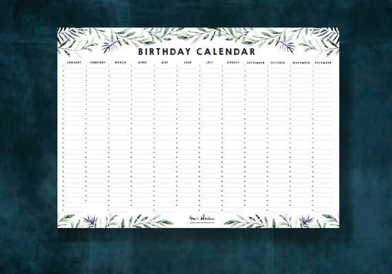 Verjaardagskalender Kleuters Verjaardagskalender Verj - vrogue.co