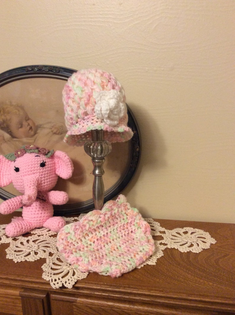 Crocheted Newborn Sweater Set Newborn Baby Set Crocheted Newborn Hat Sweater and Diaper Cover Set