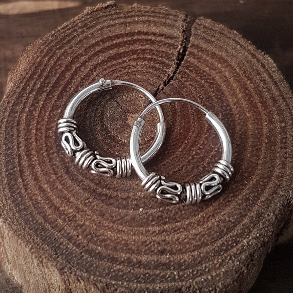 silver small hoop earrings tiny hoop earrings huggie hoop earrings men.bali hoop earrings mini hoop earrings minimal bohemian earrings boho