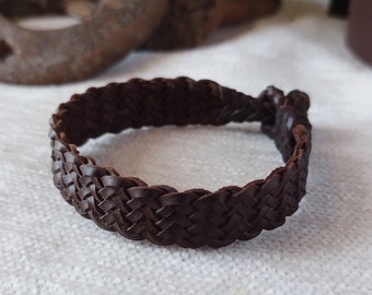 mens leather bracelet for couples bracelet norse braided leather bracelet for men groomsmen bracelet viking jewelry golf gift for men