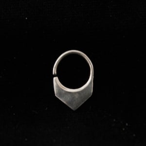 Septum piercing silver septum ring Argolla tribal nariz silver septum dainty tribal septum jewelry Indian nose ring earring single fashion