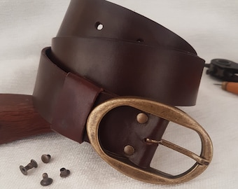 leather belt mens unisex leather belt brown groomsmen belt buckles for men.golf gifts for men.women leather belt