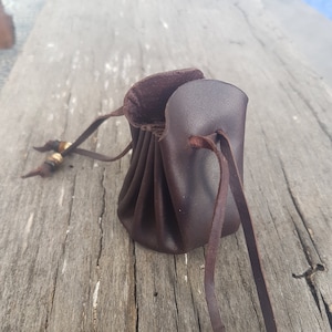 Ledergeldbörse, Ledermünze, Trauzeugen, Ledergeldbörse, kleine Ledertasche, Mini-Ledertasche, Tasche, Ledertasche, Schmuck, kleine Geldbörse