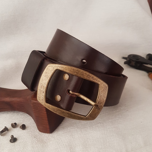 cinturón de cuero.Mens leather belt unisex leather belt groomsmen belt buckles for men women.golf gifts for men.