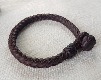 Mannen gevlochten leren armband. Viking lederen armband voor koppels gevlochten bruidsjonkers armband homme. golf cadeaus voor mannen. dnd geschenken