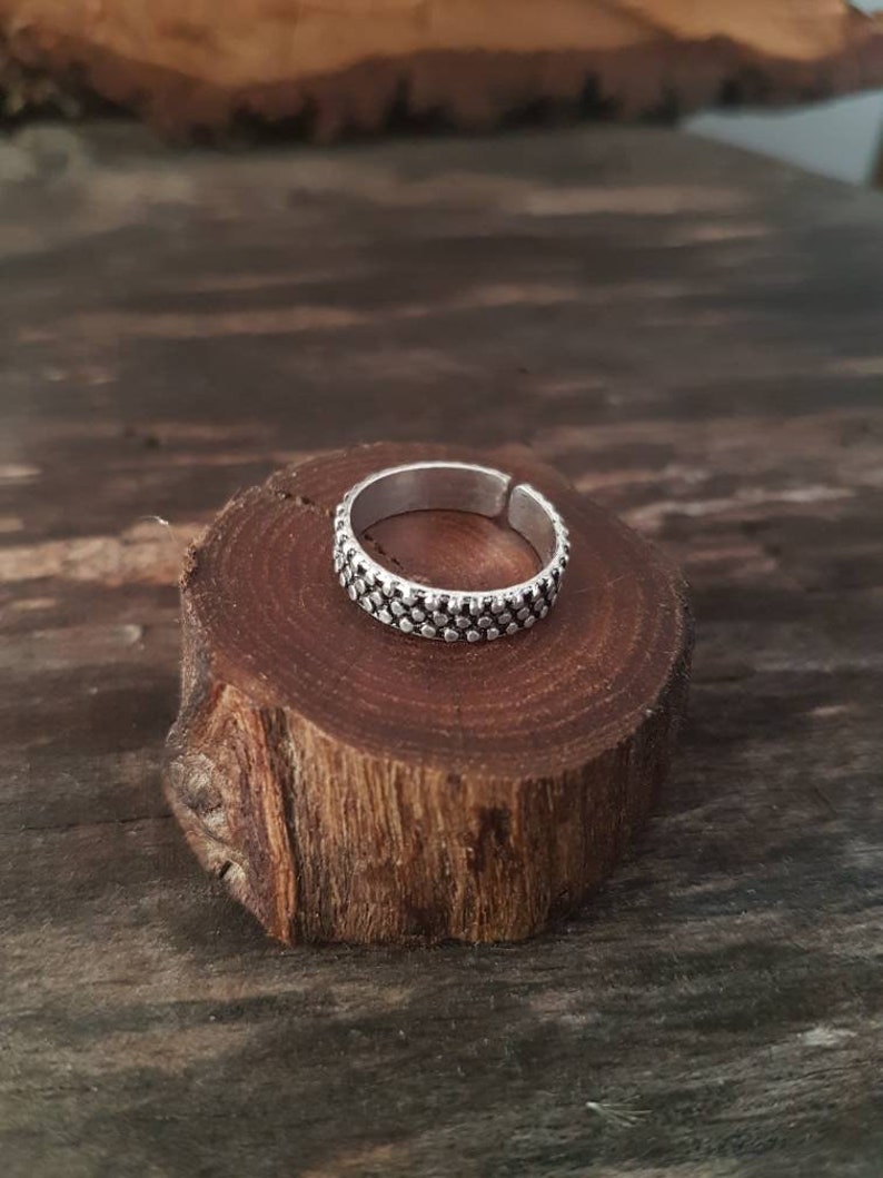 Midi Ring Silver Toe Ring Tribal Indian Toe Rings.adjustable Etsy