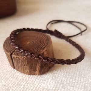Mens Leather bracelet braided bracelet for couples adjustable dainty bracelet norse viking bracelet surfer sailor bracelet for women gift image 10