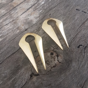 Pendientes pesados Ohrgewicht Tribal Ohrgewicht Stecker Stretchgewichte Stretchgewichte Stretch-Ohrbügel Streichen strecken