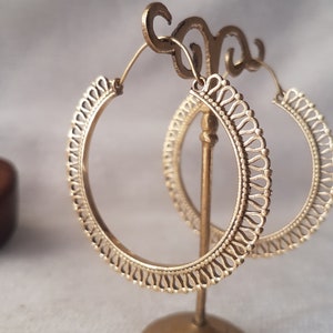 big gold hoop earrings large earrings african earrings geometric earrings dainty ethnic earrings boho earrings bohemian jewelry beach.