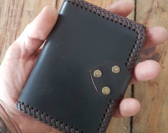 mens leather wallet big billfold leather wallet mens wallet groomsmen gift.slim leather wallet trifold wallet travel.dnd gifts personalized