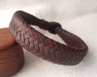 Braided leather bracelet homme.boyfriend golf gifts for men.norse bracelet viking groomsmen bracelet for couples.