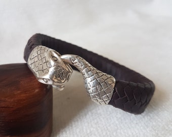 pulsera cuero pulsera viking bracelet leather bracelet for men wristband leather cuff groomsmen bracelet for couples bracelet men jewelry