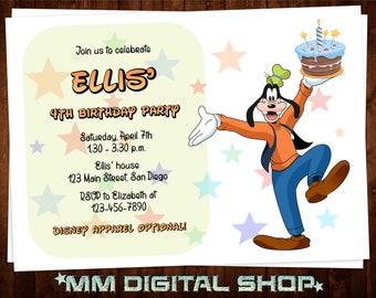 Goofy Birthday - Etsy