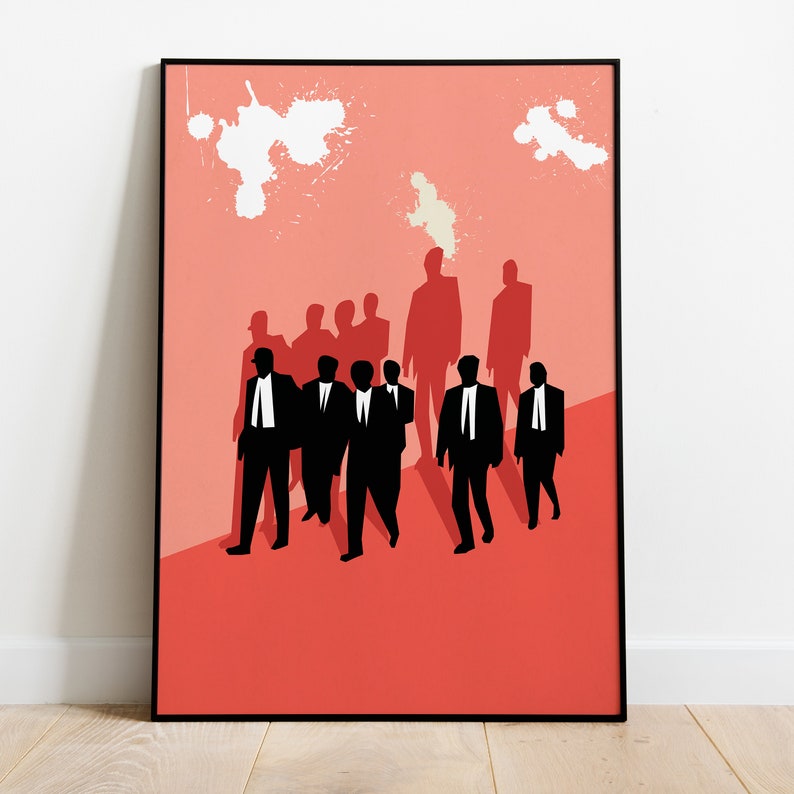 Reservoir Dogs Inspired Movie Film Art Poster Photo Art Print Home Wall D\u00e9cor