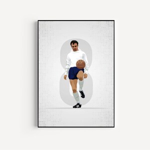 Jimmy Greaves Tottenham Spurs Art Poster Photo Print
