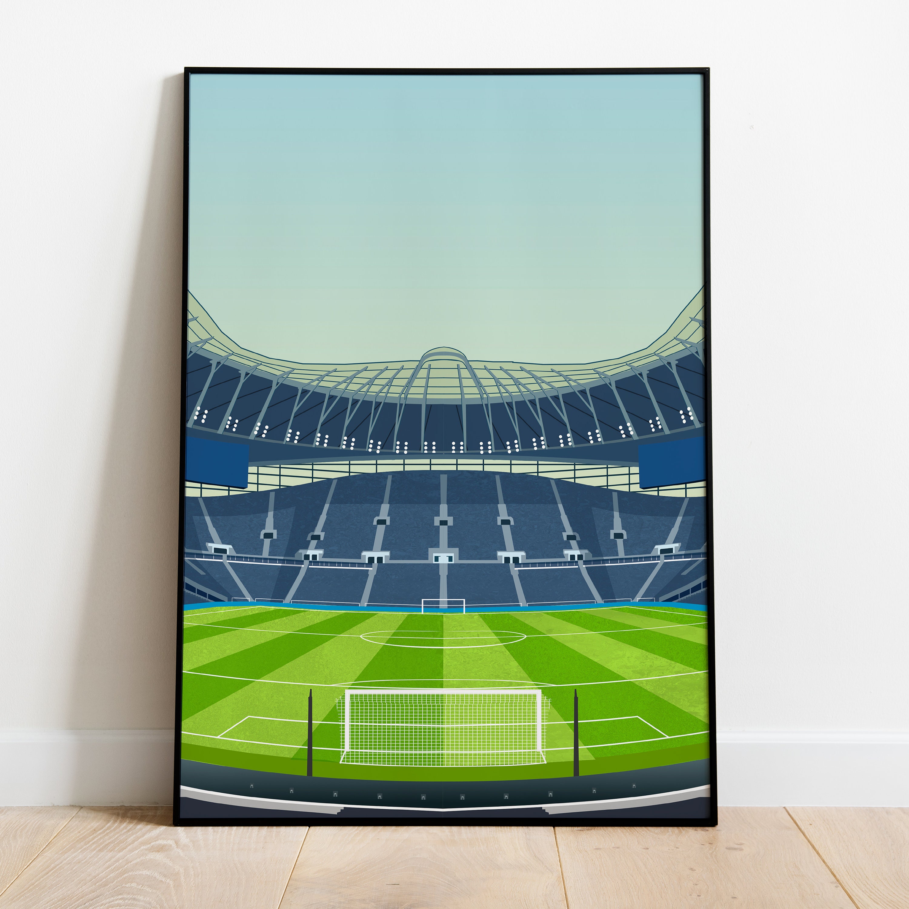 Tottenham White Hart Lane Stadium Poster Photo Art Print Spurs Etsy UK