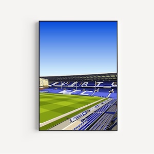 Goodison Park Everton Stadium Art Poster Photo Print