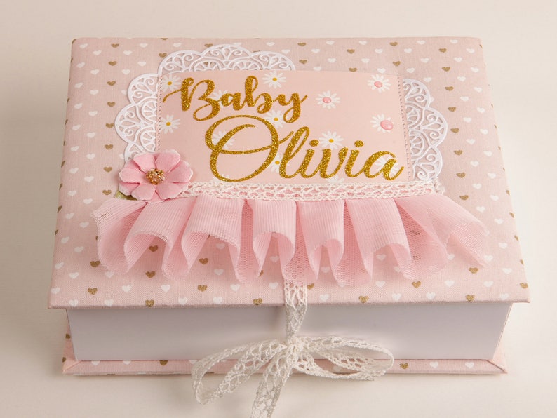 Newborn Baby Girl Christmas Gift Baby Keepsake Box Etsy