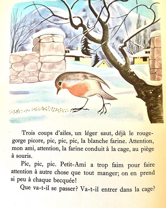 French Vintage Childrens Book Boyfriend Marcelle Vérité Ivanovsky 1971
