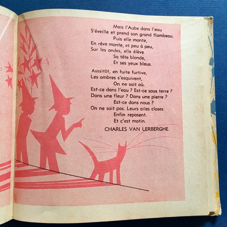 French Vintage Poetry Book The Beautiful Harvest / 1957 / Etsy