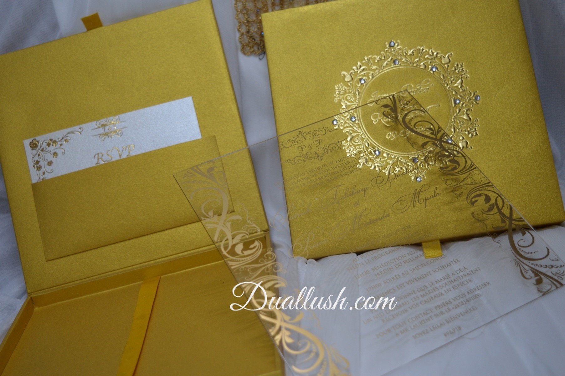 Clear Acrylic Wedding Invitation Box Acrylic Wedding Etsy