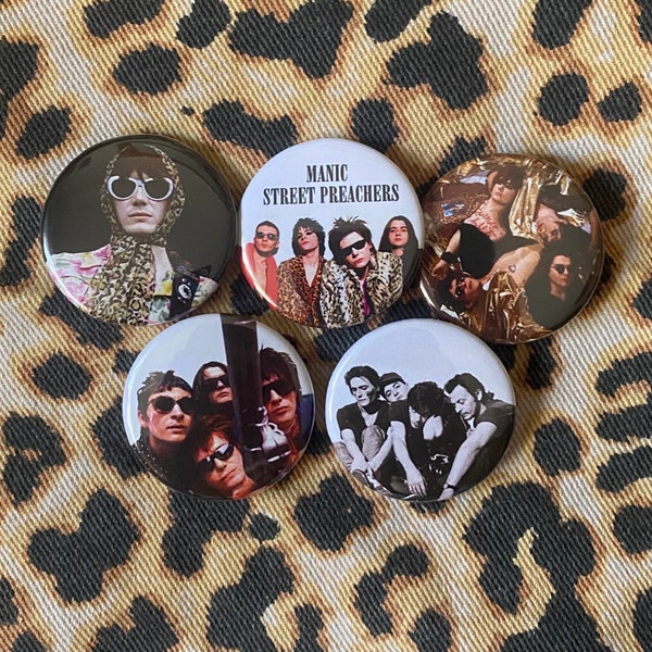 Manic Street Preachers Pack badges 38mm