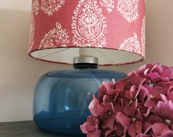 HANDMADE LAMPSHAD Clarke and Clarke Harriet sage new //Green