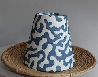 Blue Squidge Candle Clip Lampshade