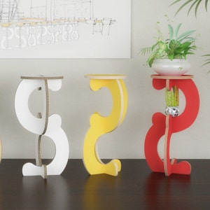AFFE BARHOCKER - Cnc Schablone Schneidepläne - Holzhocker - Stuhlhocker - Laser cut - Schneidedatei CNC - Tischpflanzen - sitzend
