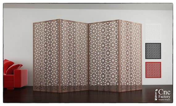 ALGIERS SCREEN PANEL Islamic geometric arabesques patterns ...