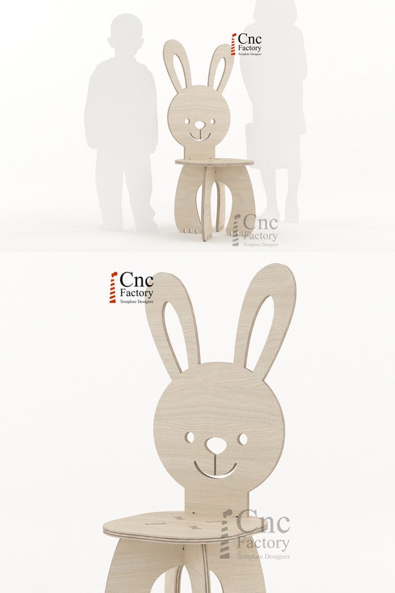 Wooden bunny sale chair