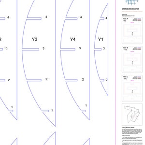 EYE BOOKCASE Project files for Floating bookshelf Design for Makers Round Bookcase Cnc Wood Cutting dxf plans image 2