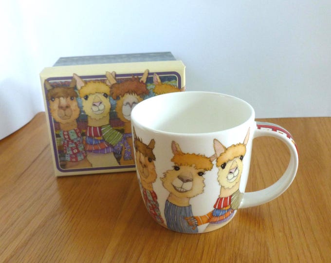 Emma Ball Mugs, boxed, knitting mug, Sheep in Sweaters, Woolly Puffins, Other Woollies, Sealife, Penguins, whales, with gift box, puffin mug